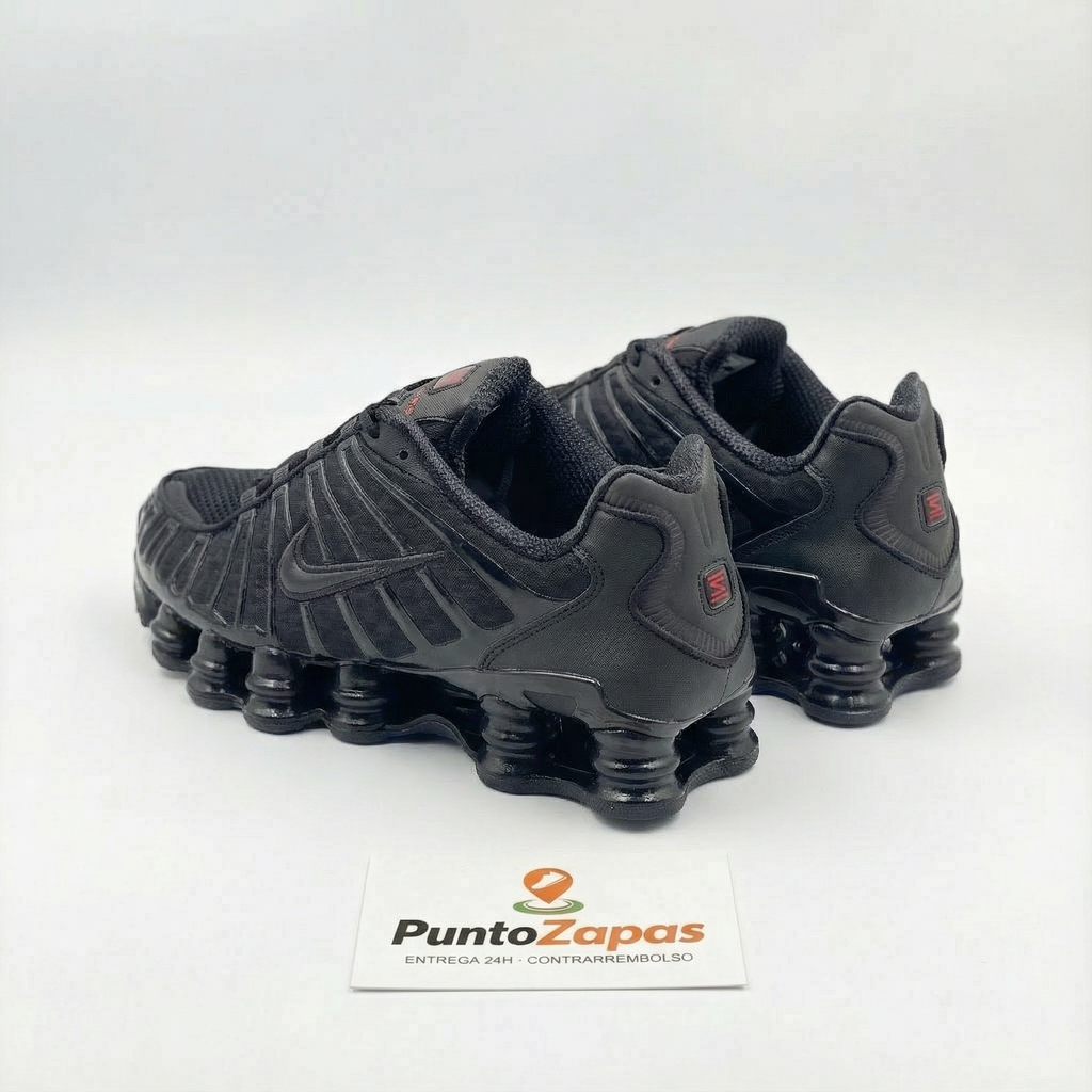 NIKE SHOX TL NEGRAS