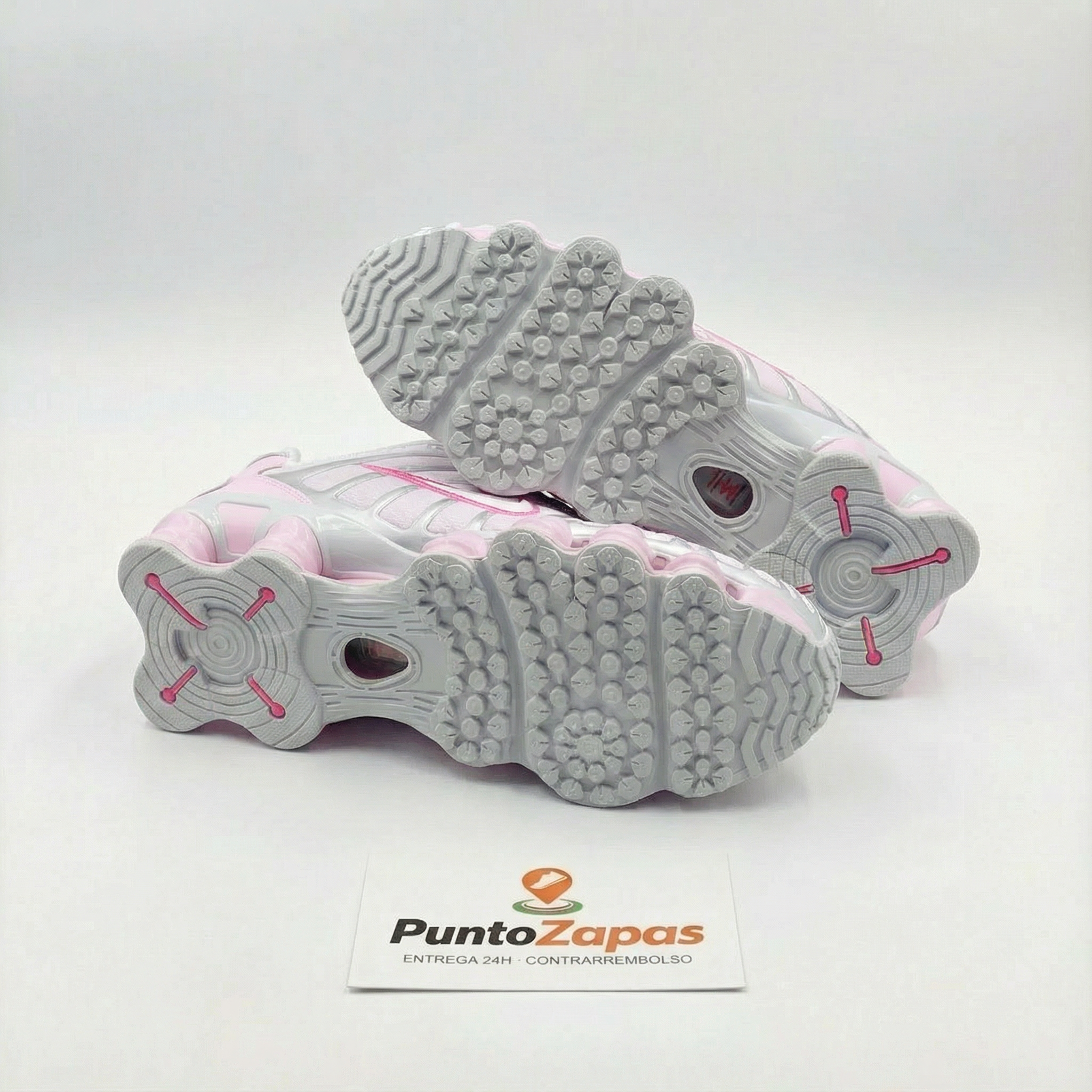 NIKE SHOX TL ROSA/GRIS