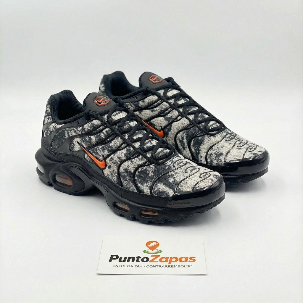 NIKE TN NEGRO/NARANJA